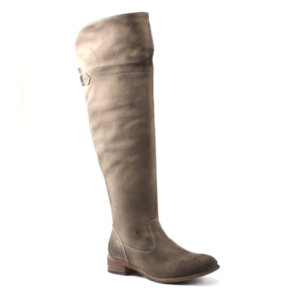Diba‎ True Taupe Rainy Nights Suede Over-The-Knee Boot